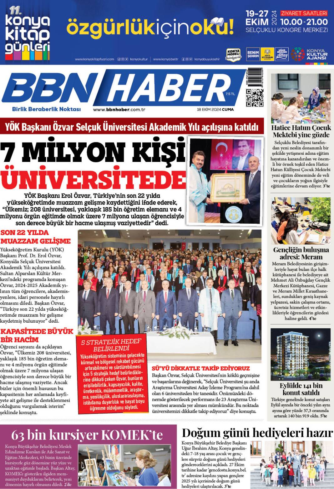 18 EKİM 2024 Cuma BBN Haber e Gazete 1