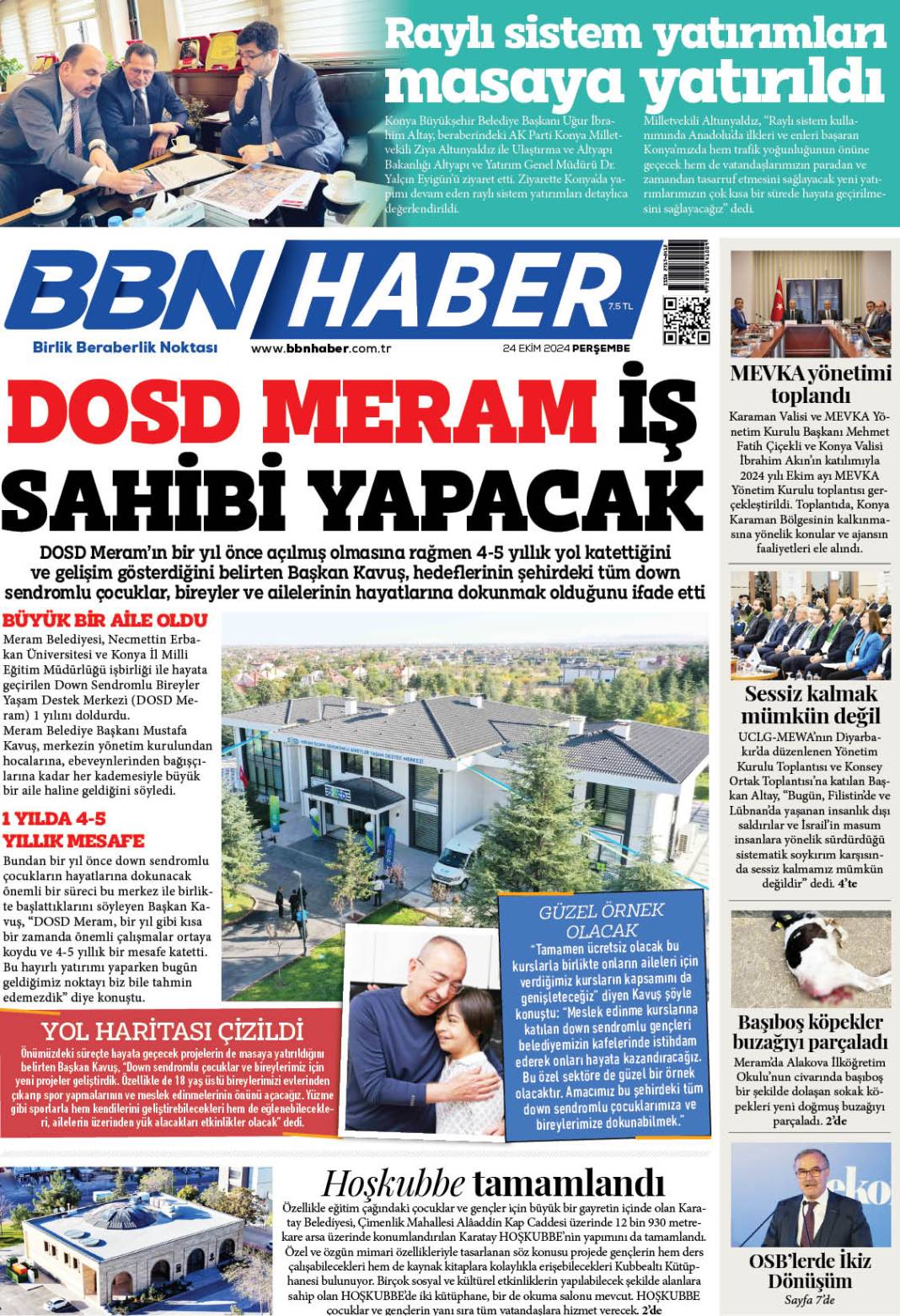 24 EKİM 2024 Perşembe BBN Haber e Gazete 1