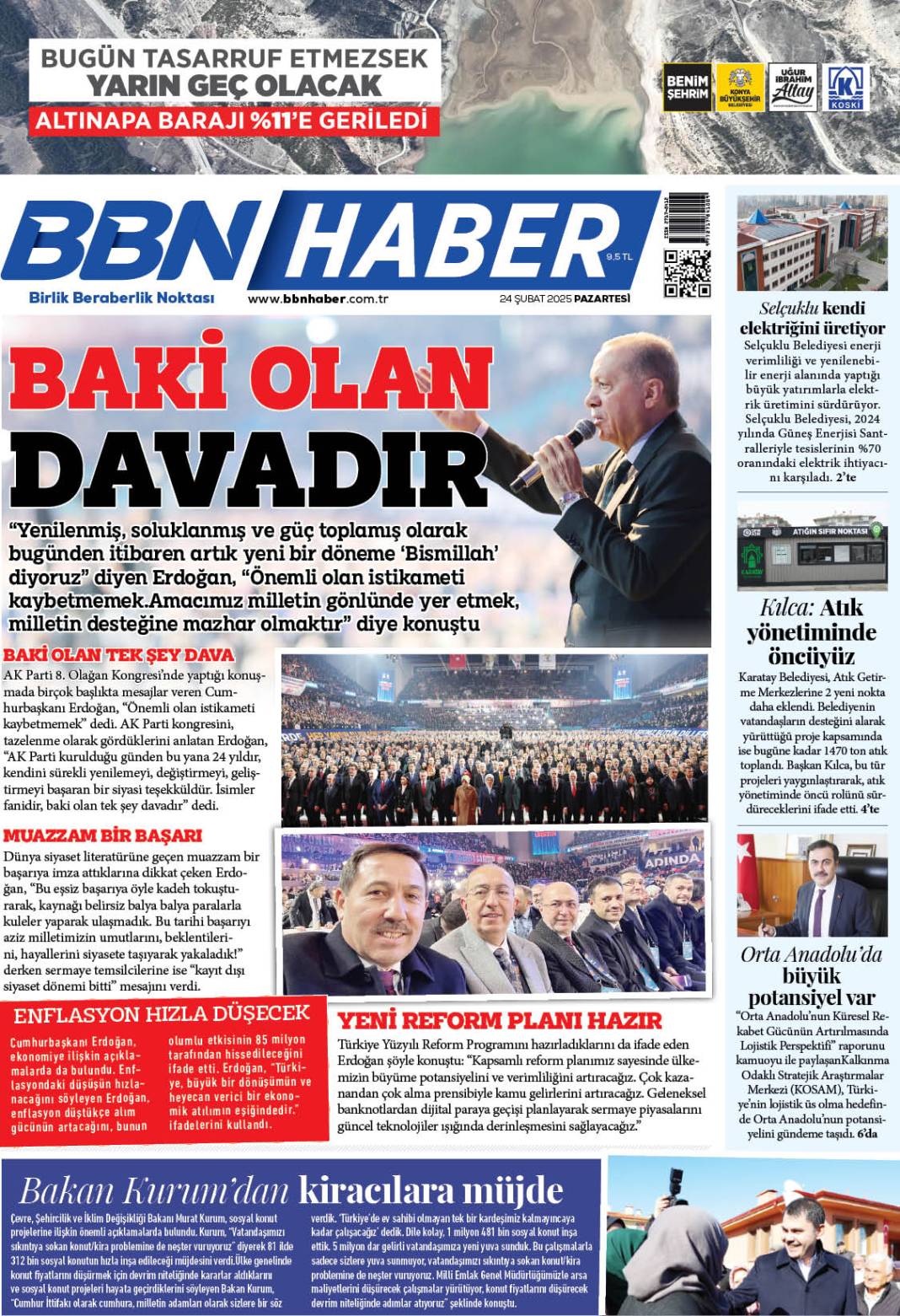 24 ŞUBAT 2025 Pazartesi BBN Haber e Gazete 1