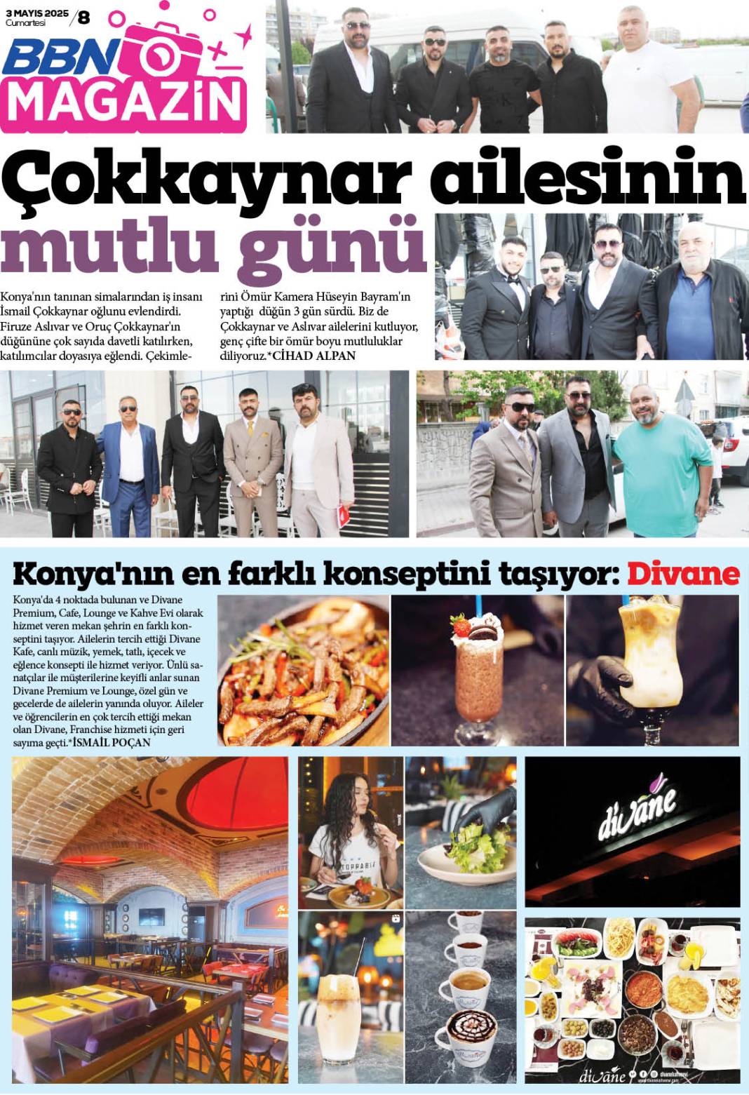 3 MAYIS 2025 Cumartesi BBN Haber e Gazete 8