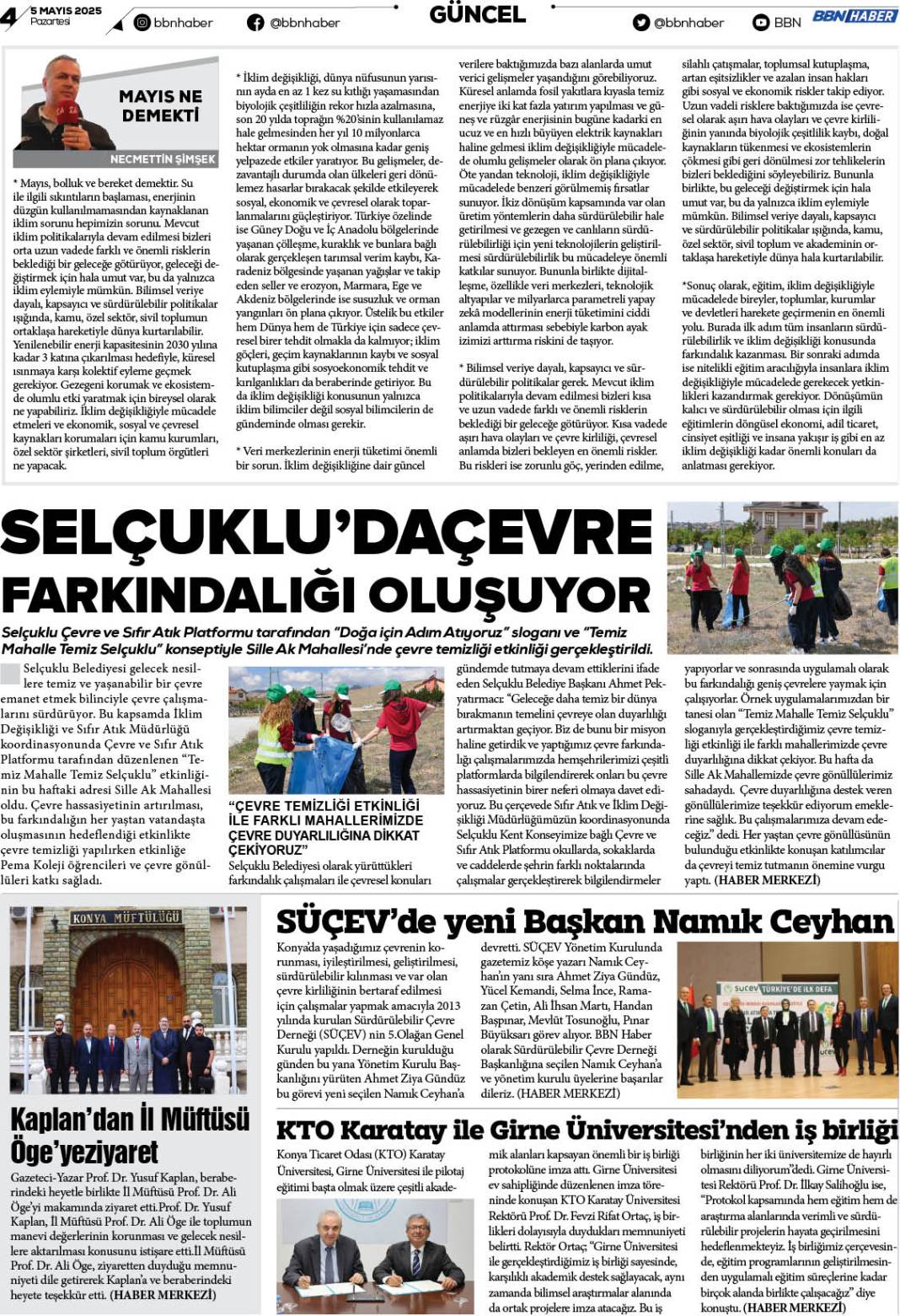5 MAYIS 2025 Pazartesi BBN Haber e Gazete 4