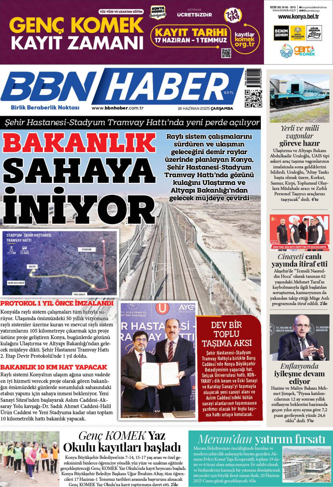 18 HAZİRAN 2025 Çarşamba BBN Haber e Gazete 1
