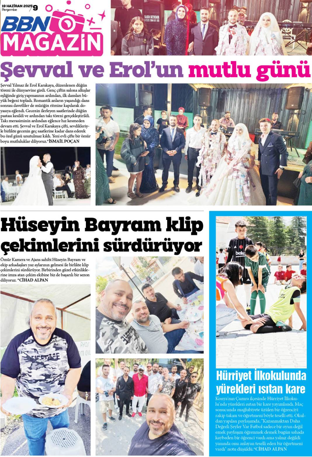 19 HAZİRAN 2025 Perşembe BBN Haber e Gazete 9