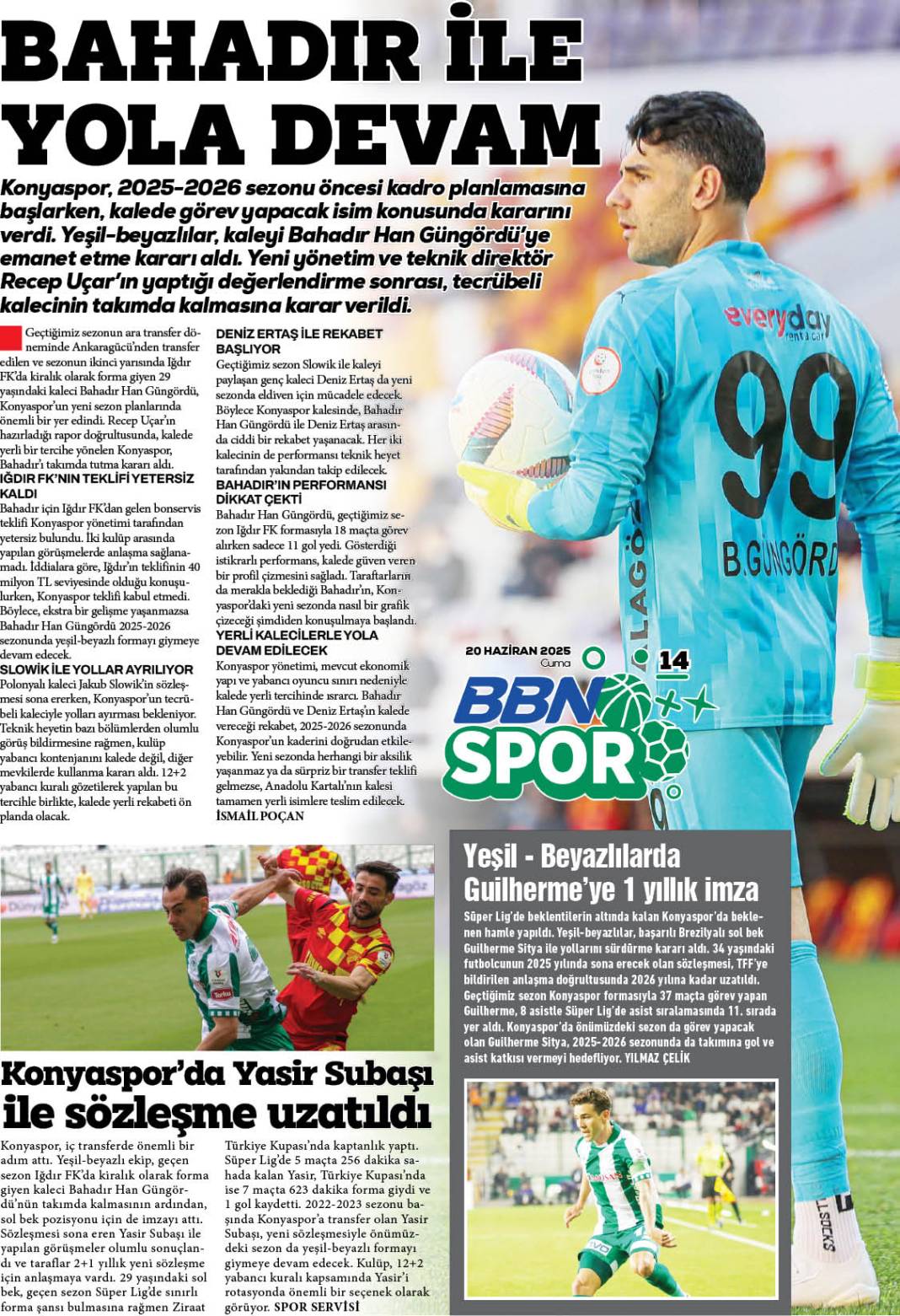 20 HAZİRAN 2025 Cuma BBN Haber e Gazete 14