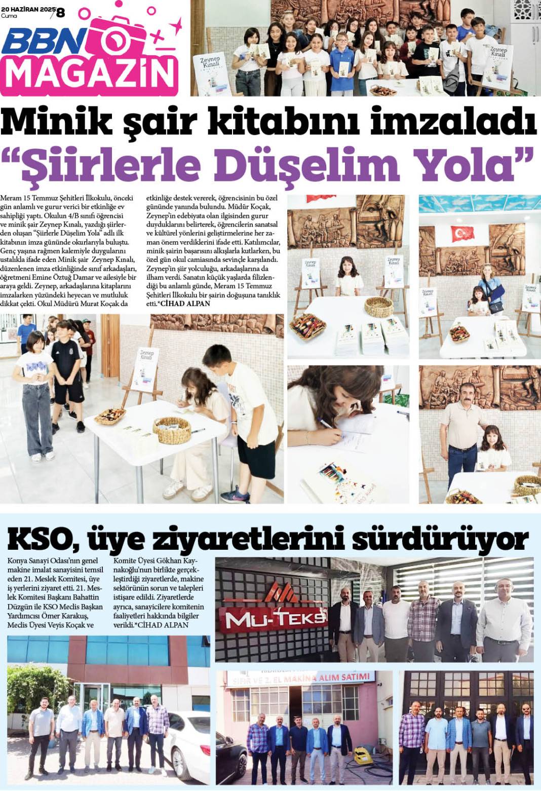 20 HAZİRAN 2025 Cuma BBN Haber e Gazete 8