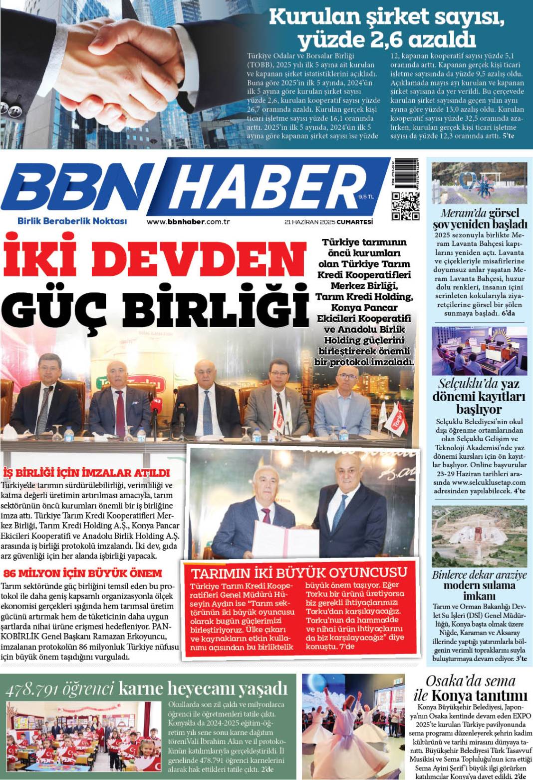 21 HAZİRAN 2025 Cumartesi BBN Haber e Gazete 1