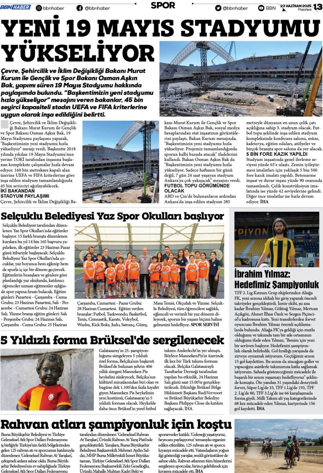 23 HAZİRAN 2025 Pazartesi BBN Haber e Gazete 13