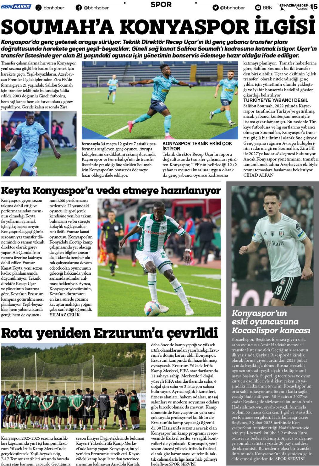 23 HAZİRAN 2025 Pazartesi BBN Haber e Gazete 15