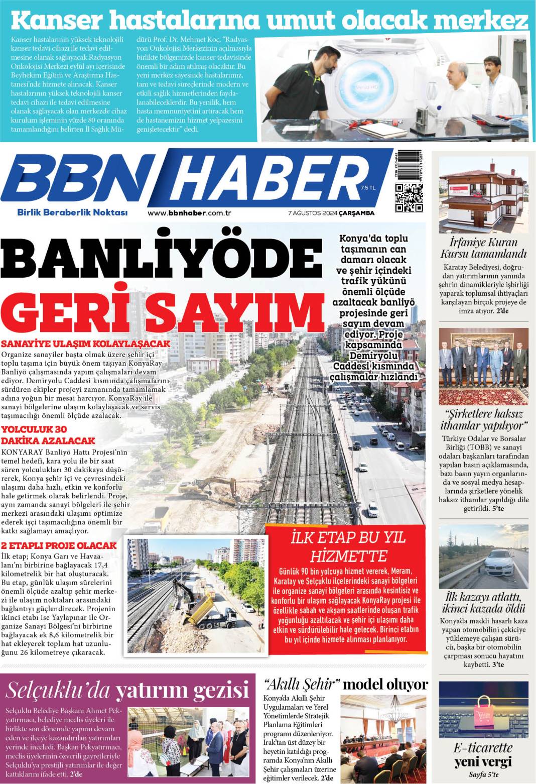 7 AĞUSTOS 2024 Çarşamba BBN Haber e Gazete 1