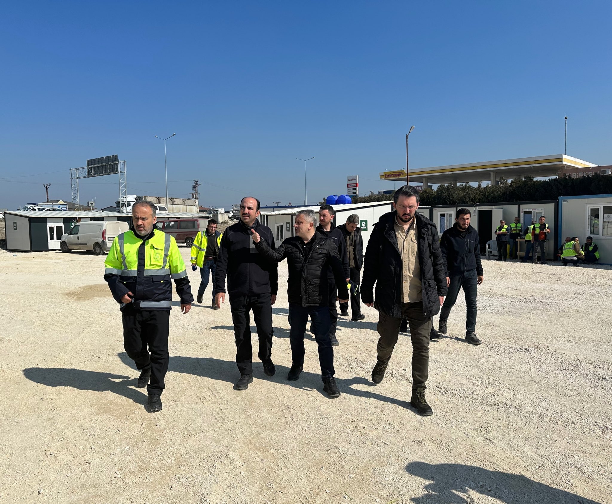 Konya Büyükşehir Belediyesi, Hatay'da konteyner kent çalışmalarını sürdürüyor