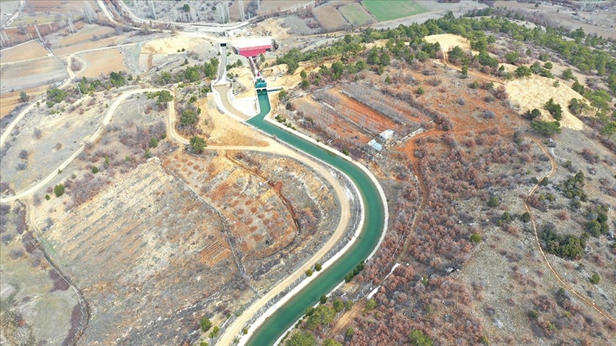 Konya'da Akça HES 10 bin hanenin elektrik ihtiyacını karşılayacak