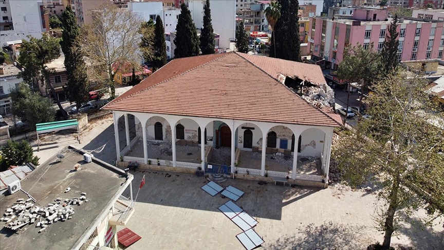 133 yıllık tarihi cami aslına uygun restore edilecek