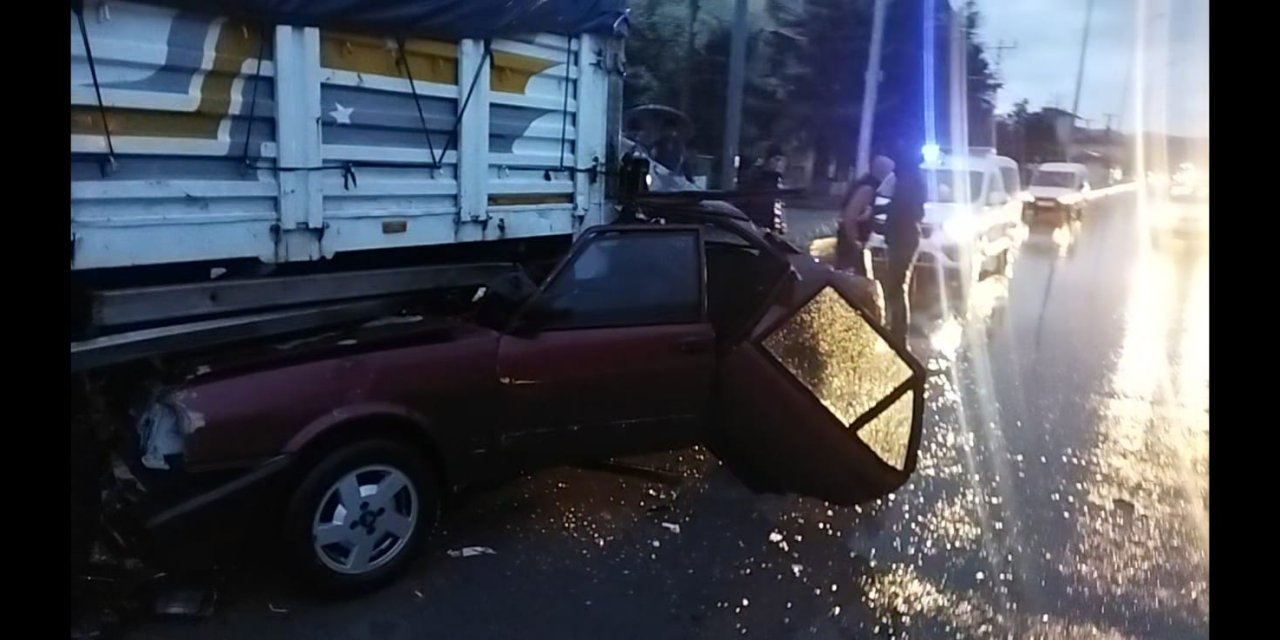 Konya'da feci kaza