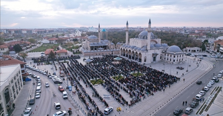 Konya'da Bayram coşkusu