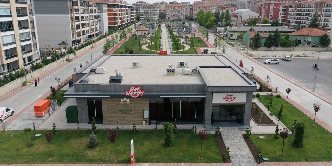 Karatay'a yeni kafe