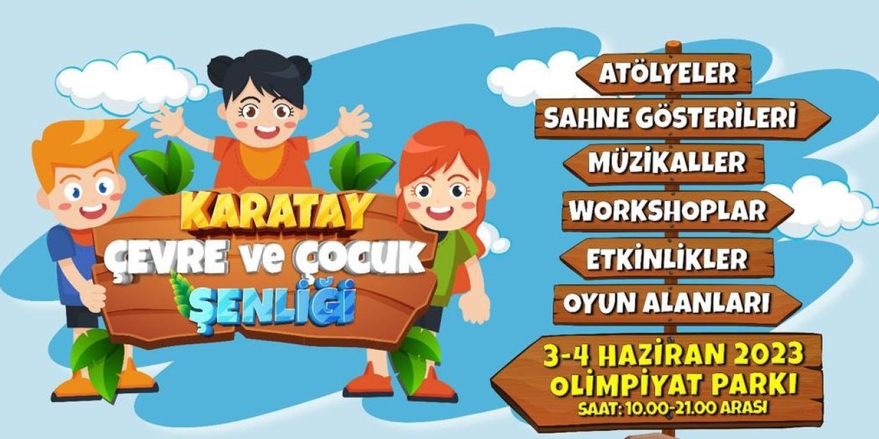 Karatay Belediyesi’nden Çocuk Şenliği