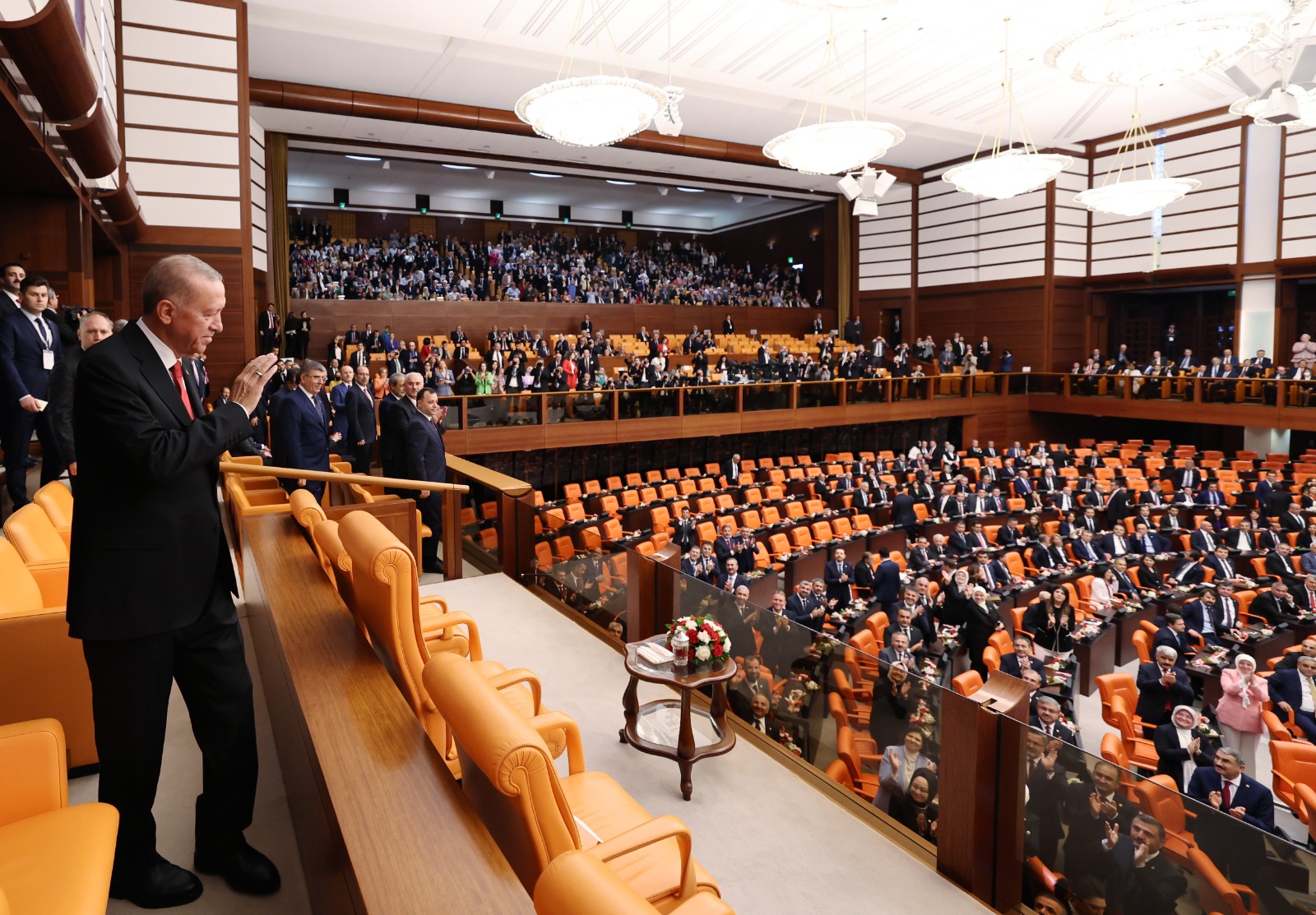 Cumhurbaşkanı Erdoğan'ın TBMM'deki yemin töreni dünya basınında geniş yer buldu