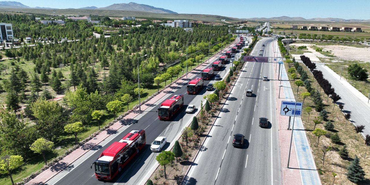 Konya'da ulaşıma taze kan