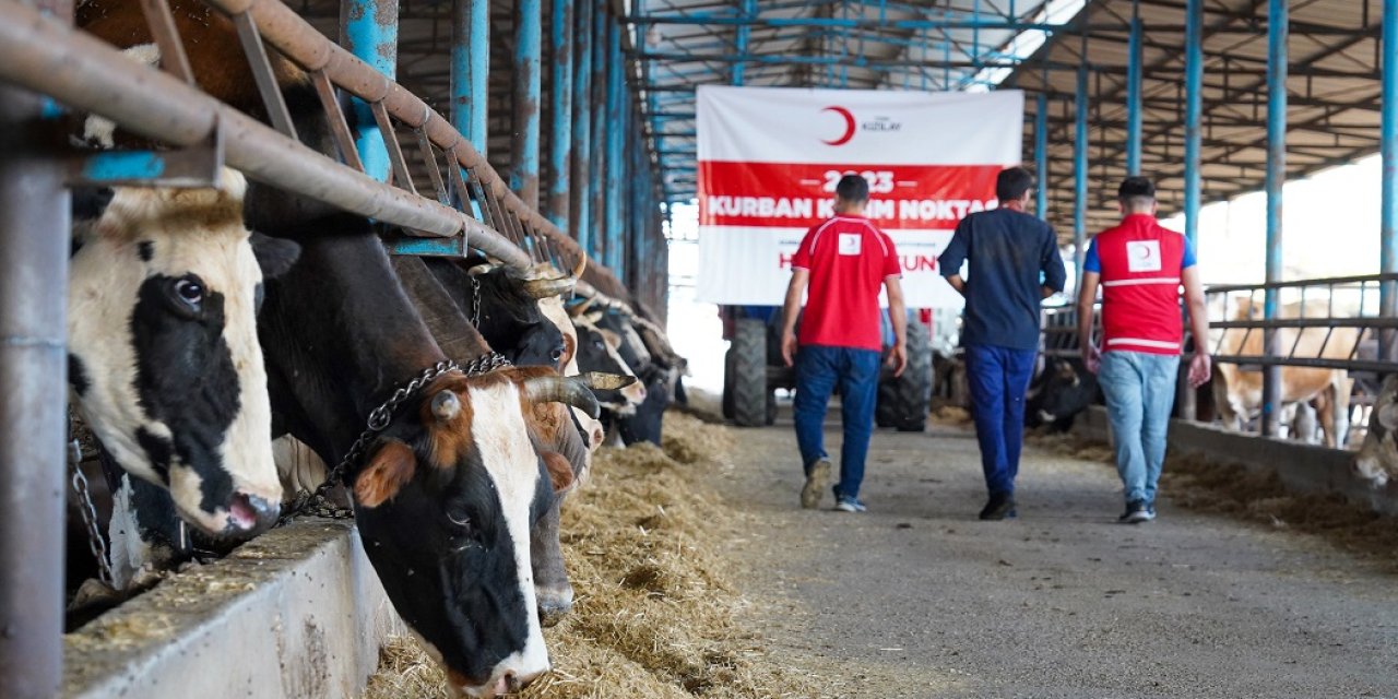 Türk Kızılay, Türkiye ve 21 ülkede kurban eti dağıtmaya başladı