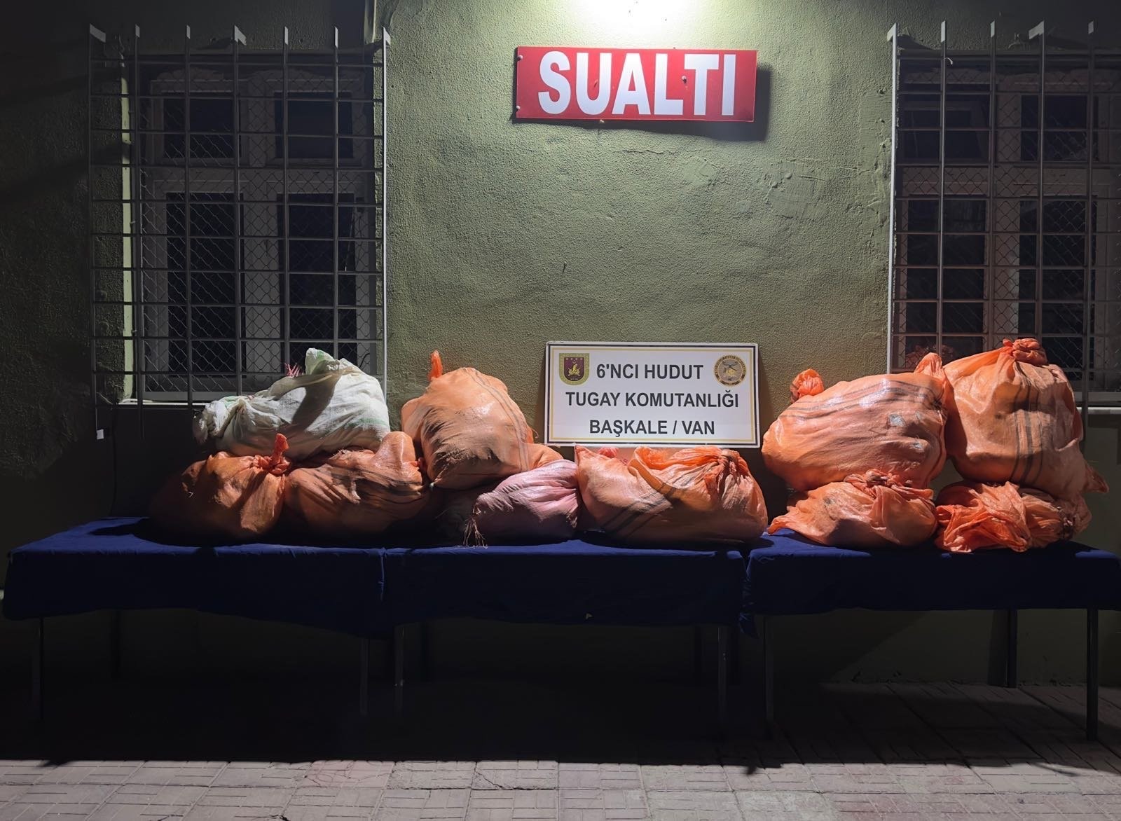 Hudut hattında 340 kilo 500 gram uyuşturucu madde ele geçirildi