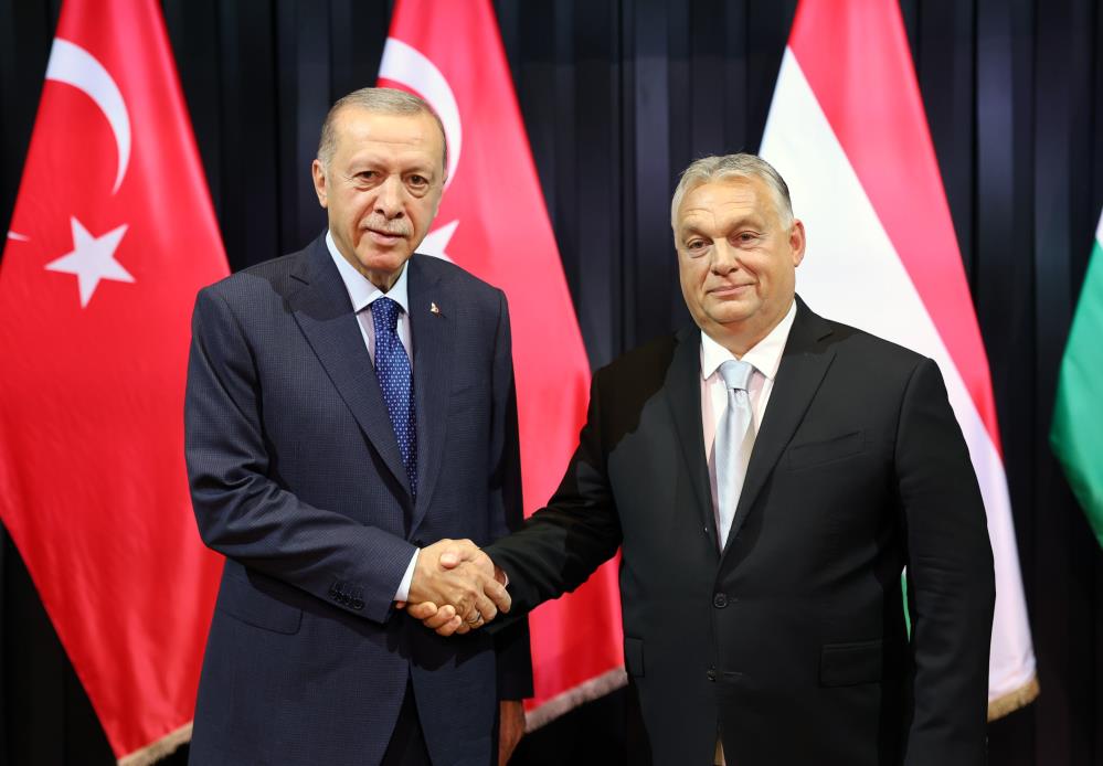 Cumhurbaşkanı Erdoğan, Orban ile görüştü