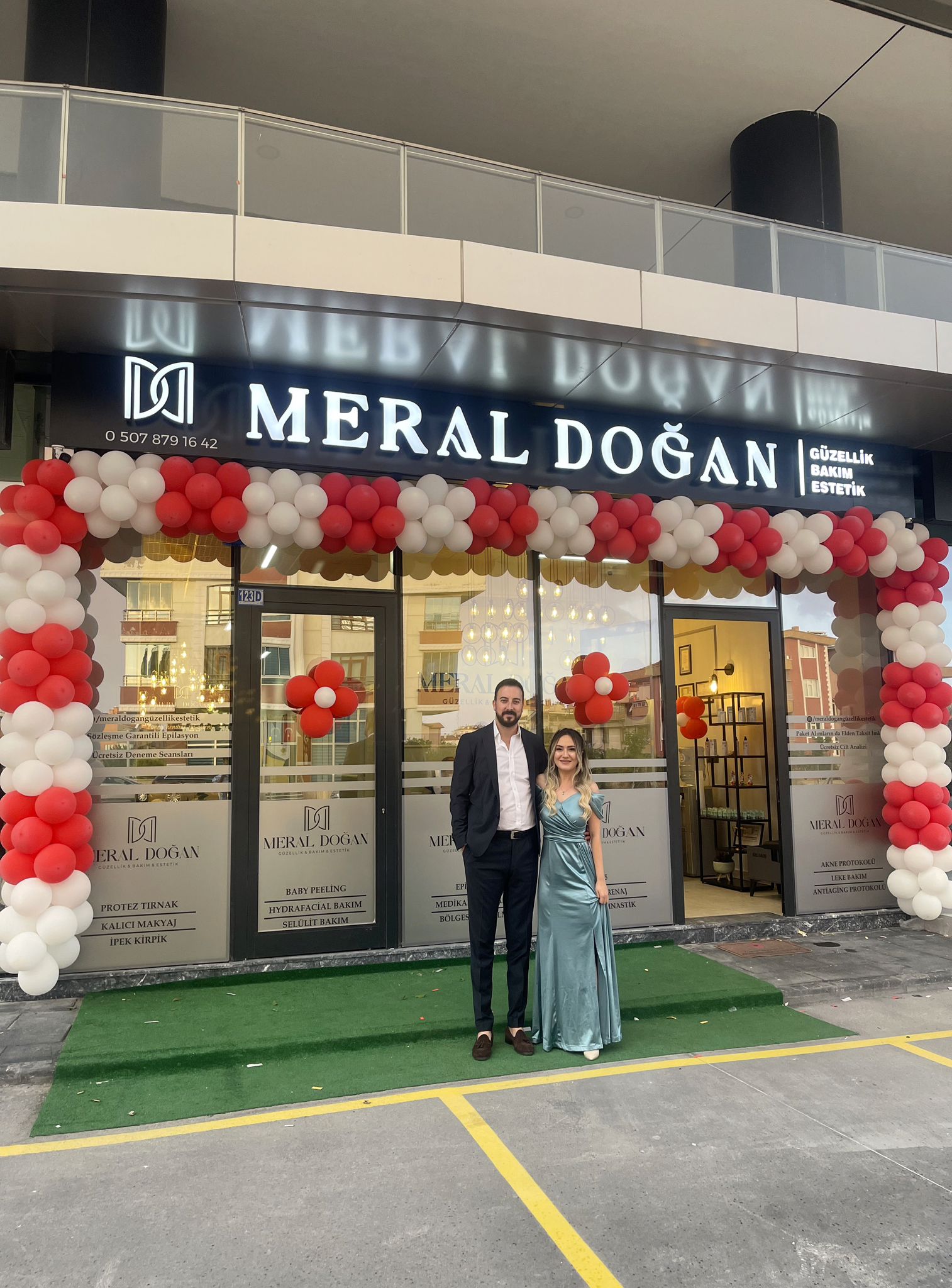 Meral Doğan Güzellik Merkezi açıldı