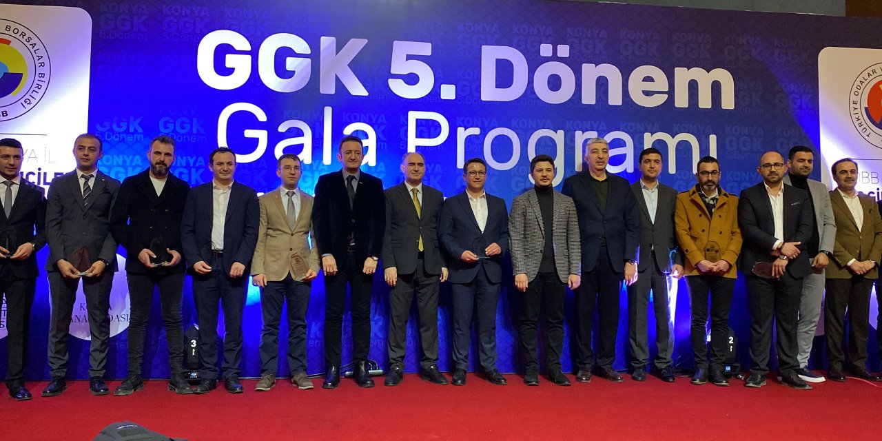 Konya'da GGK 5. Dönem Gala Programı düzenlendi