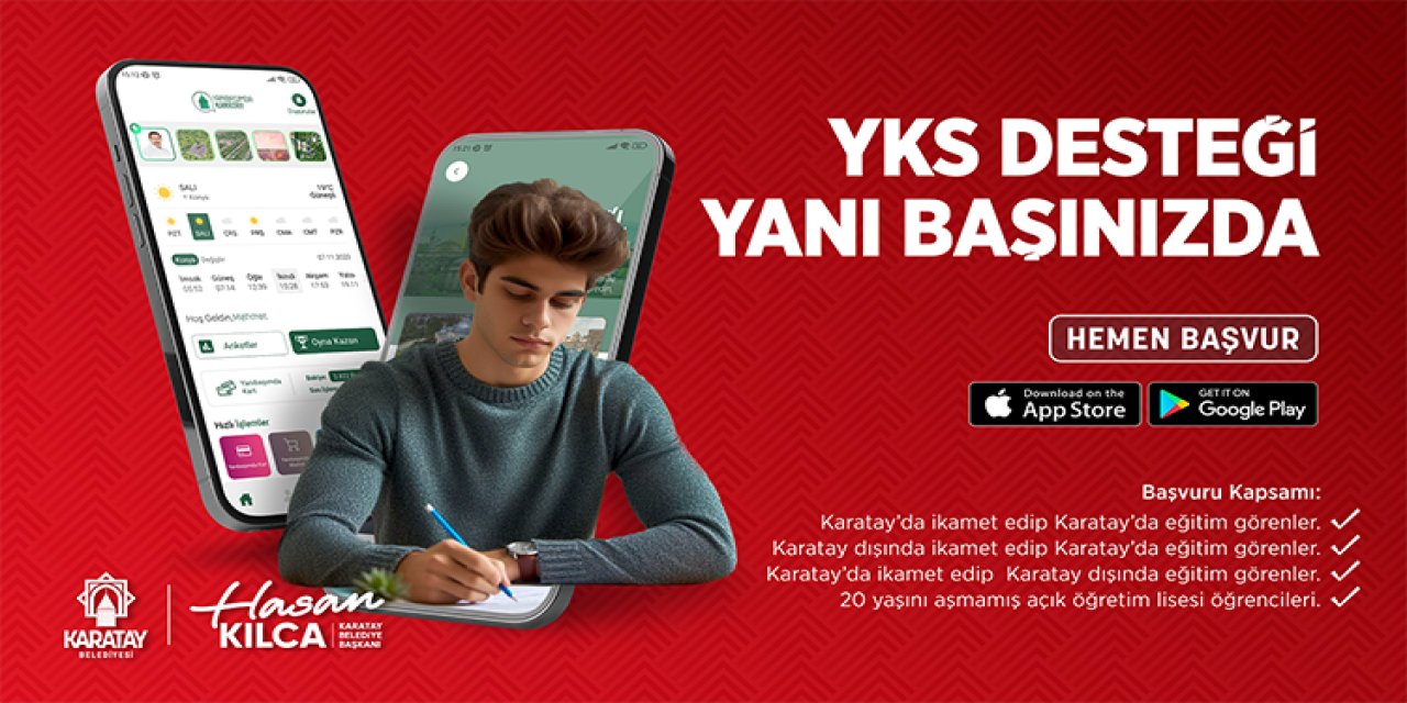 Karataylı öğrenciler sınav ücreti ödemeyecek