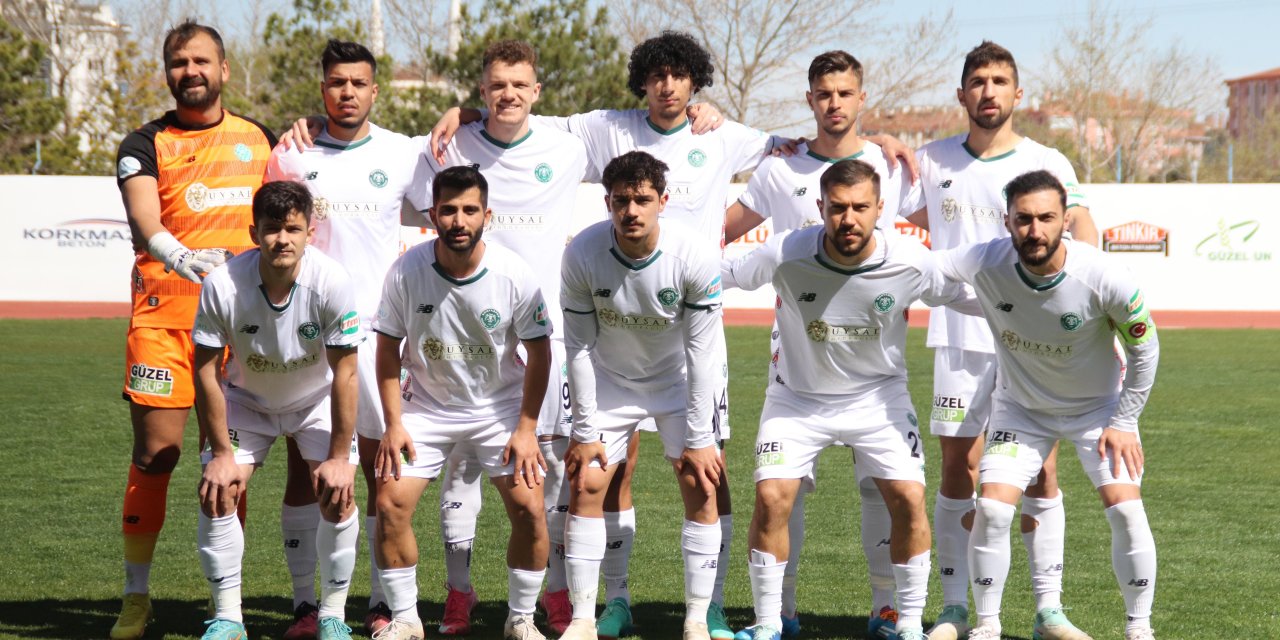 1922 Konyaspor ikinci yarıdaki 11 maçta 18 puan topladı