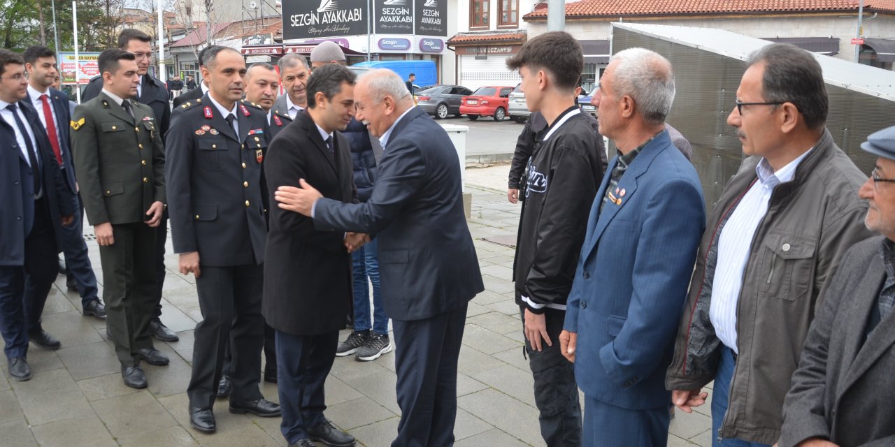 Ereğli’de protokol üyeleri bayramlaştı