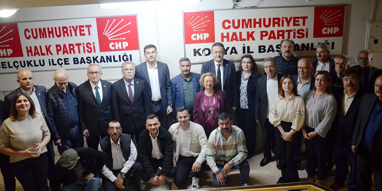 CHP Konya'da bayramlaşma programı düzenlendi