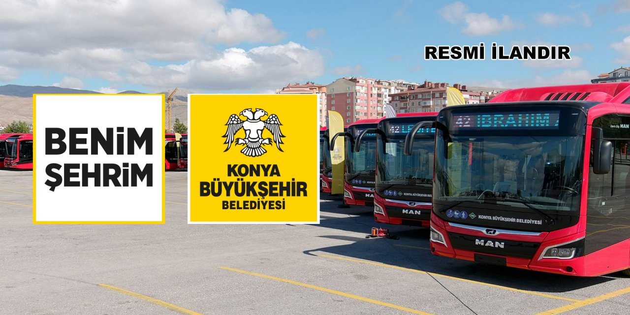 Konya Büyükşehir Belediyesi hizmet alımı yapacak
