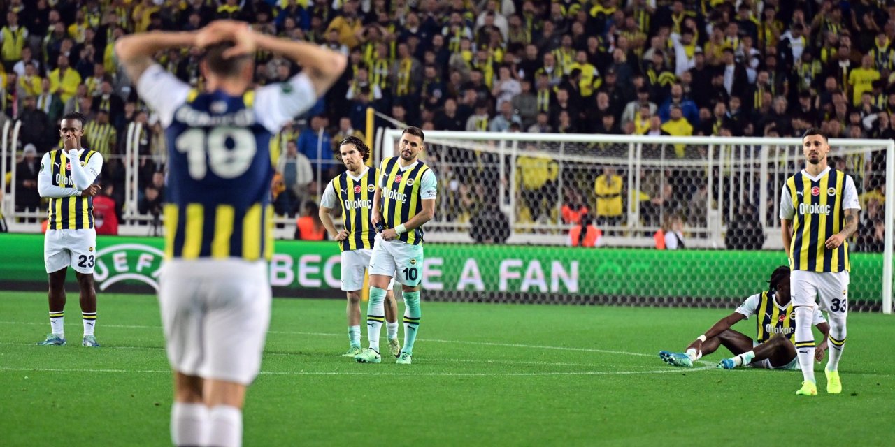 Fenerbahçe’den Konferans Ligine acı veda! Penaltılarda tur gitti