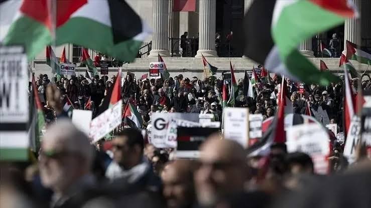 Almanya’da polisten Filistin destekçilerine sert müdahale