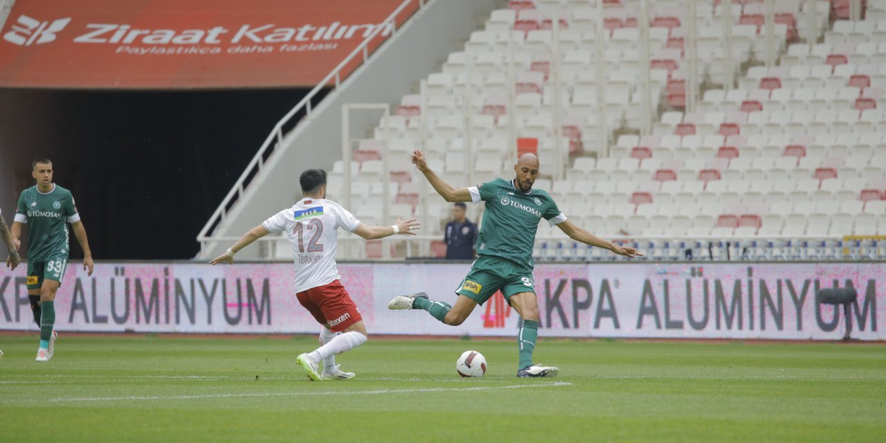 Konyaspor, son 6 karşılaşmada bir galibiyet alabildi