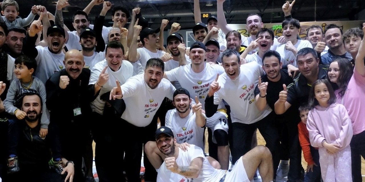 Konya Büyükşehir basketbol 1. Lig’de!