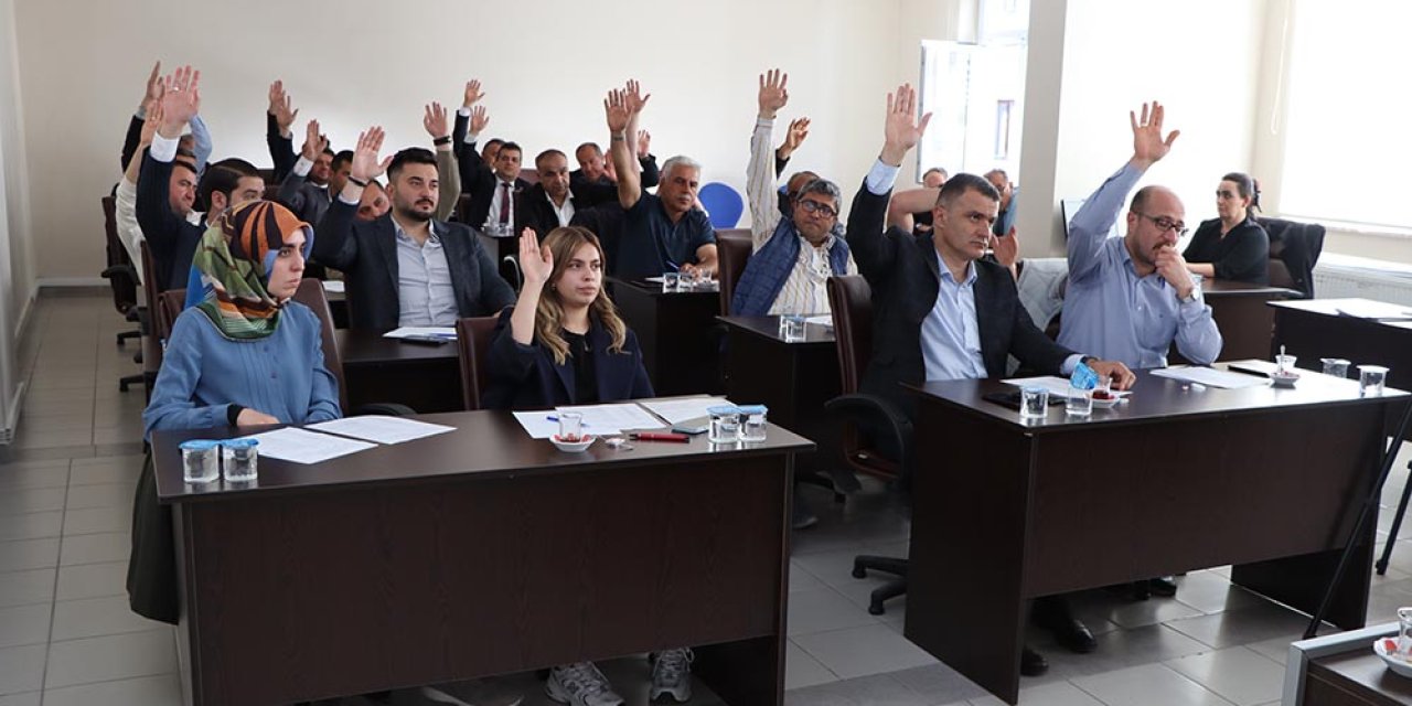 Beyşehir’de Mayıs Ayı Meclis toplantısı yapıldı
