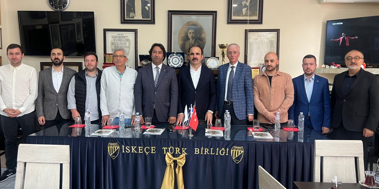 Başkan Altay, Yunanistan'daki Türkler ile buluştu