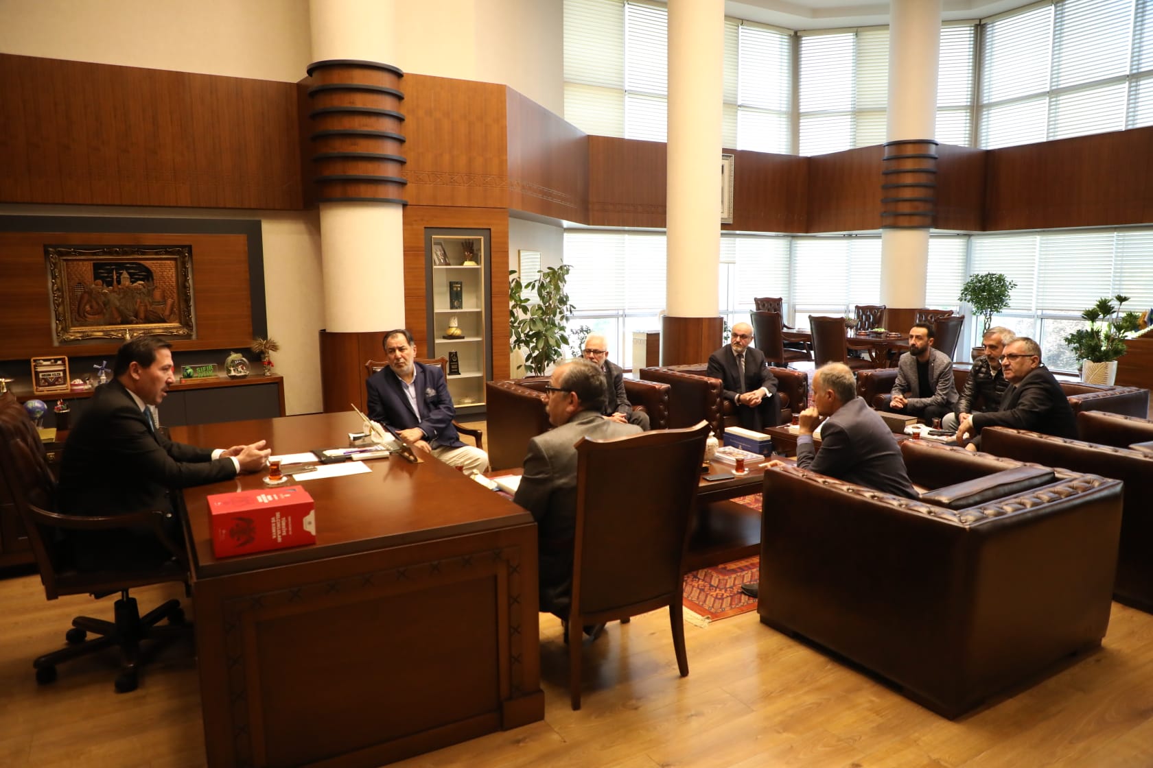 TSYD Konya şubesinden başkanlara ziyaret
