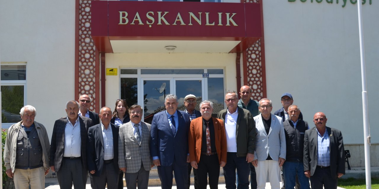 CHP Konya'dan, BBP'li belediyeye ziyaret