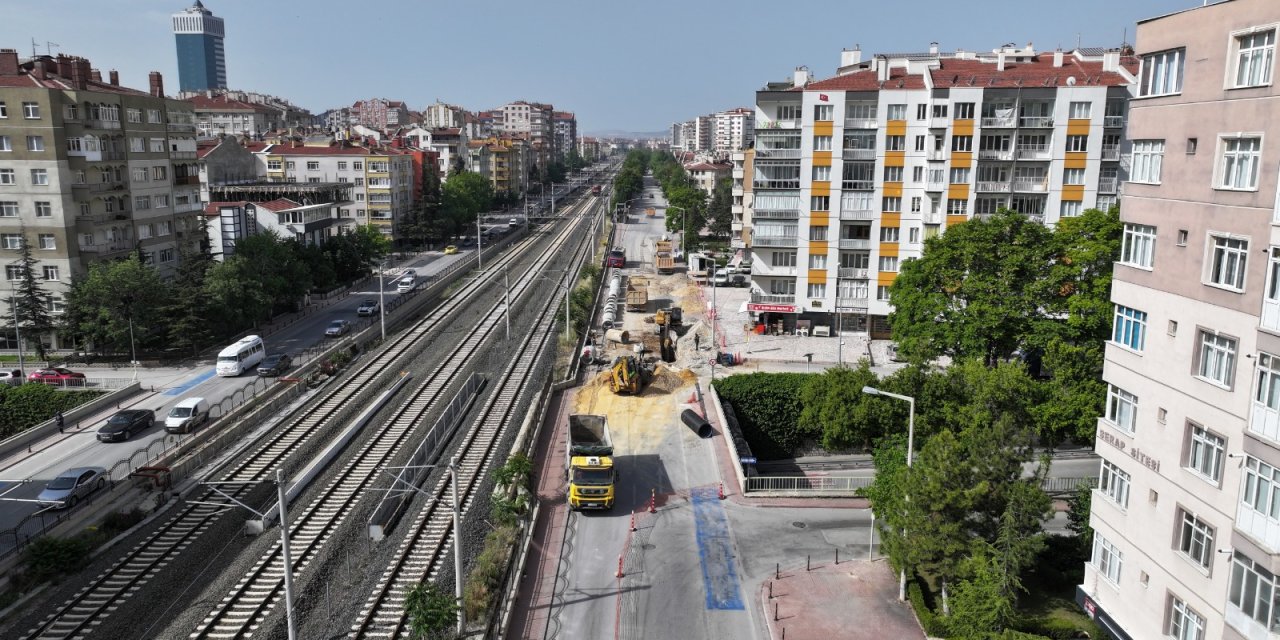 Konya'da Banliyö için deplase çalışması! Bu yollar trafiğe kapalı