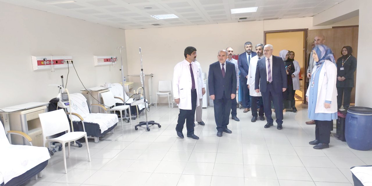 Konya'daki bu hastanenin acil servisi yenilendi