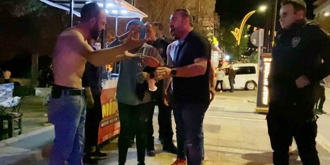 Direnip biber gazı yedi, polis memurunu azarlayıp kovdu