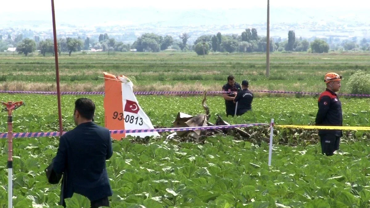 Kayseri'de düşen uçak ile ilgili yeni gelişme