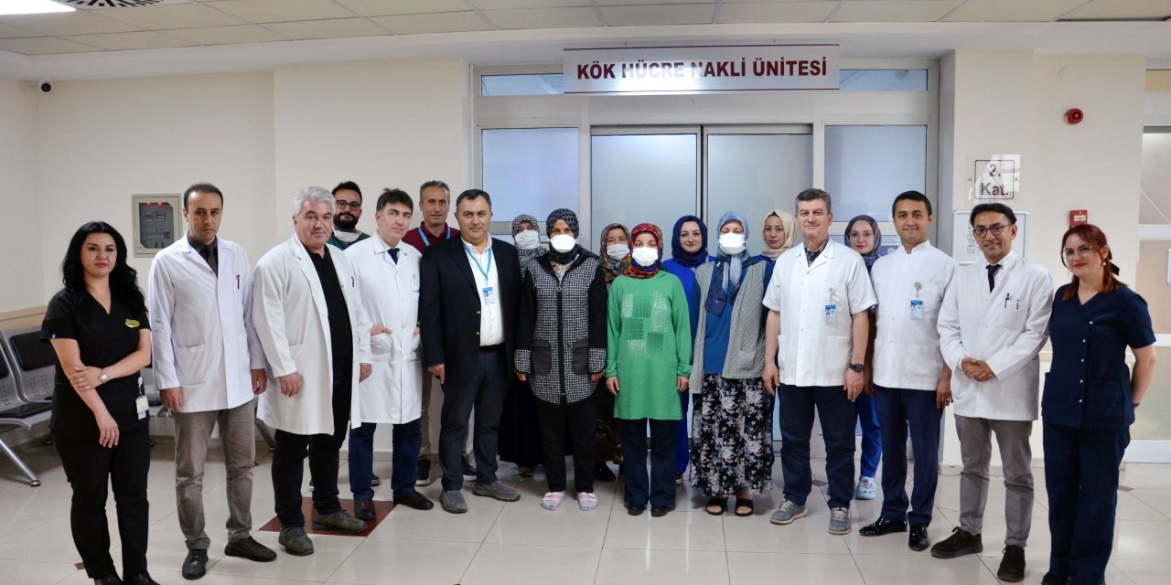 Konya'da bir ilk daha gerçekleşti: Kök hücre nakli yapıldı