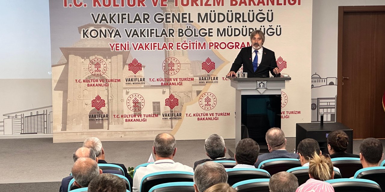 Konya'da vakıfları buluşturan toplantı