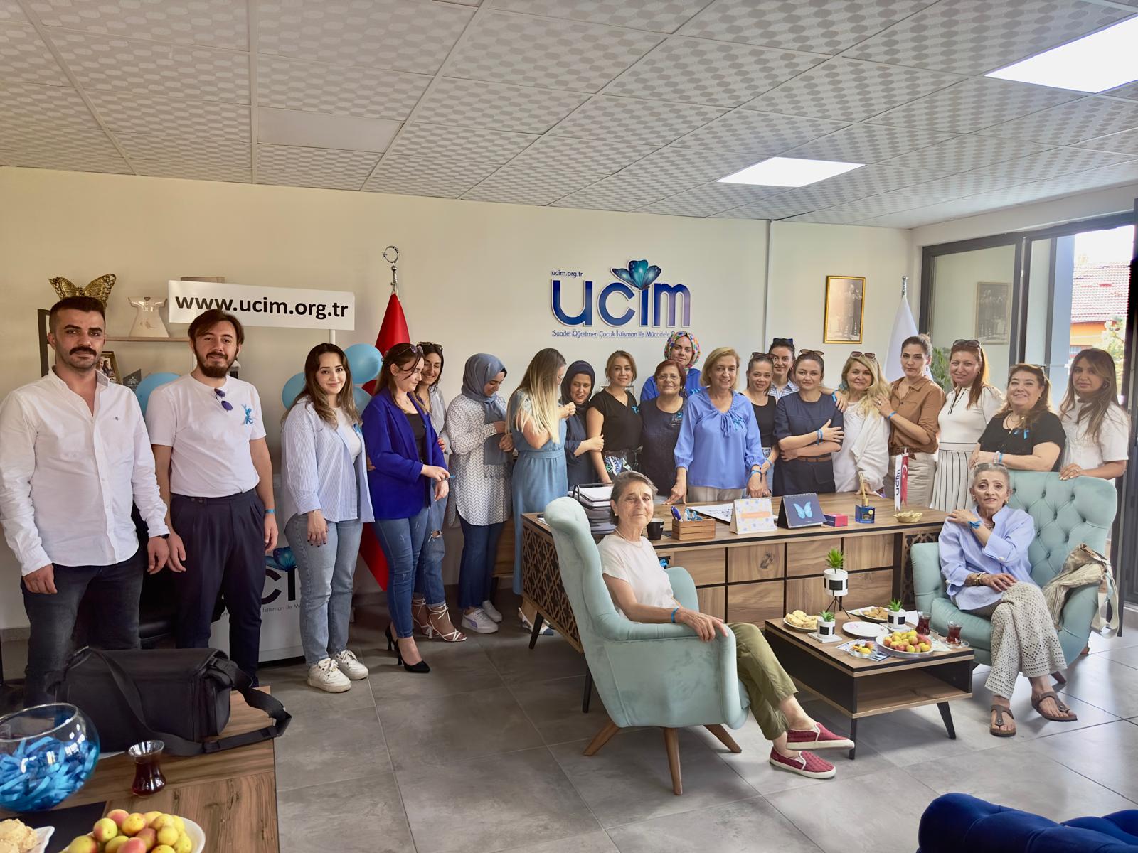 UCİM anlamlı bir etkinlikle çocuk istismarı ile mücadeleye dikkat çekti