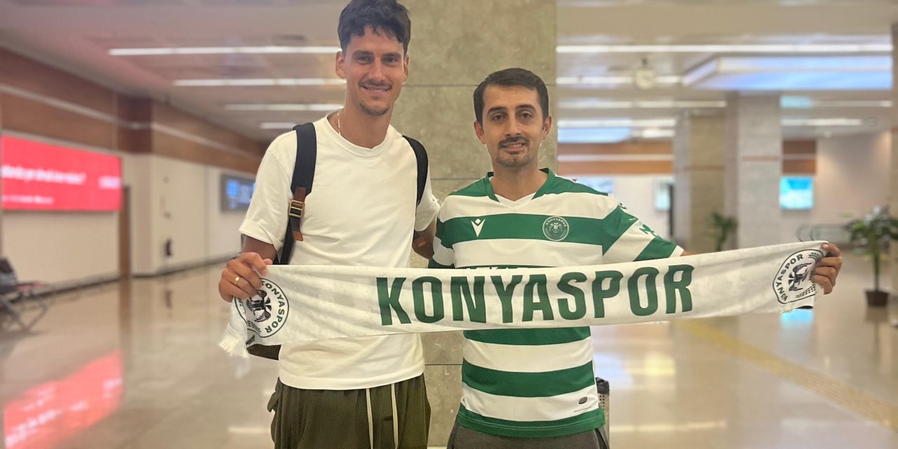 Konyaspor’un yeni transferi şehre indi, atkıyı taktı!