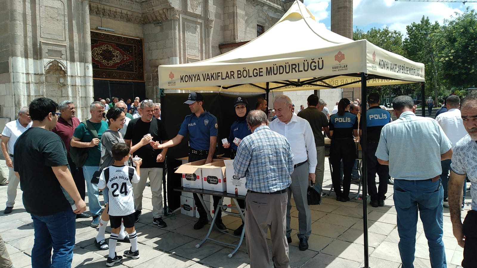 Konya'da Şehitleri için Hatim okutuldu