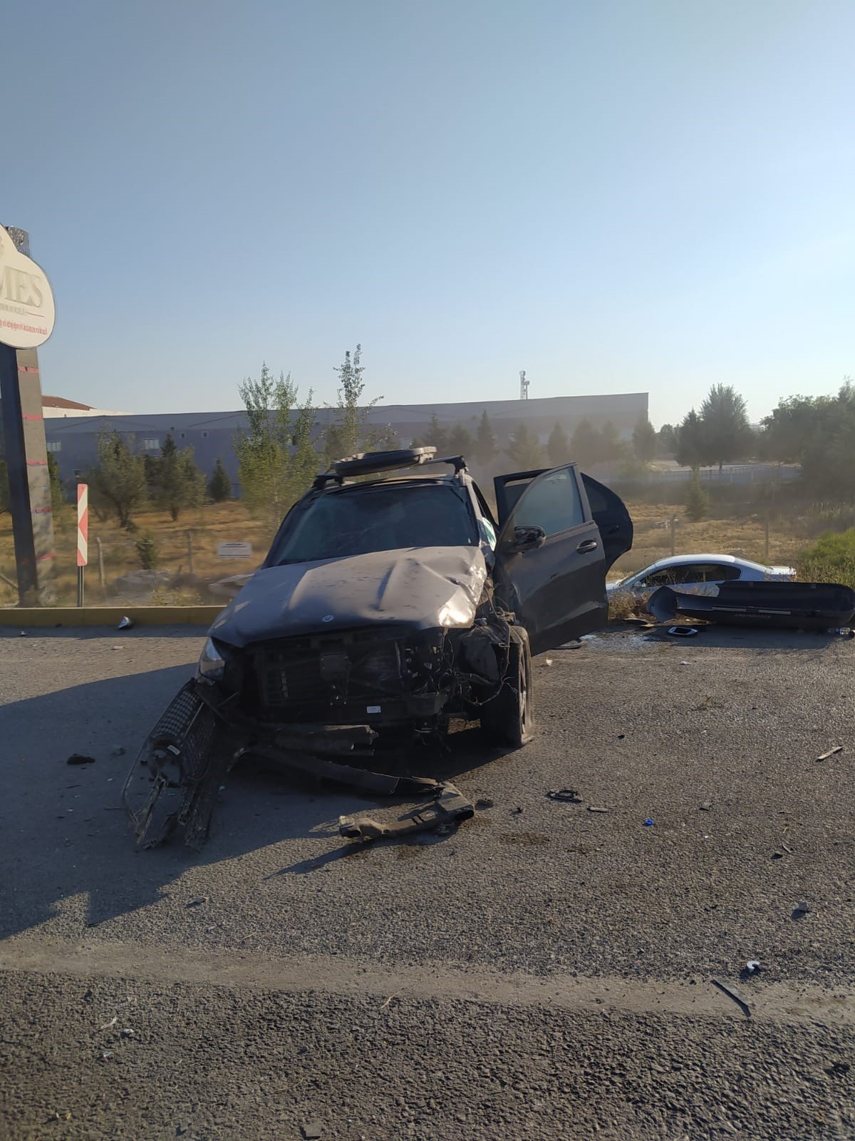 Konya'da otomobiller çarpıştı: 3 yaralı